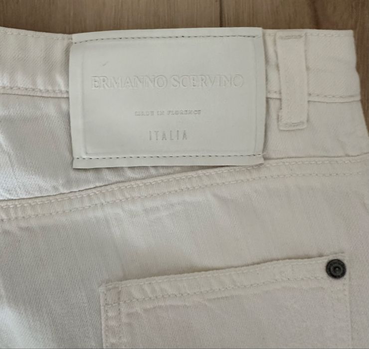 Джинси білі Ermanno Scervino