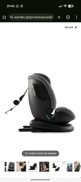 Cadeira Auto Kinderkraft Xpedition3 NOVA na Caixa