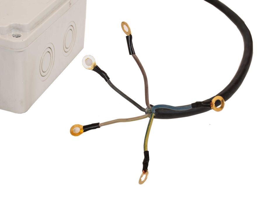 WYŁĄCZNIK WŁĄCZNIK DO SILNIKA silnikowy z grzybkiem wtyczką kablem 18A