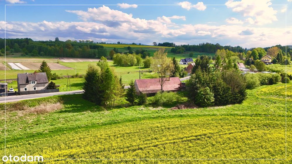 Dom z dużym terenem na Pogórzu Izerskim / Lubań / Leśna