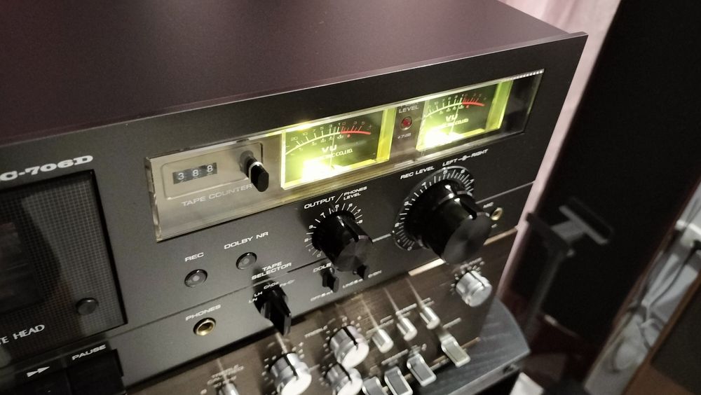 Magnetofon Deck Akai GXC-706D