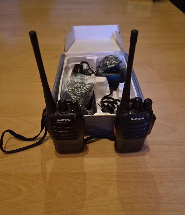 2x Walkie talkie baofeng