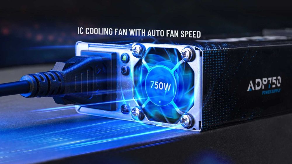 Блок живлення зарядних пристроїв ToolkitRC ADP750 750W XT90 XT60 M8D