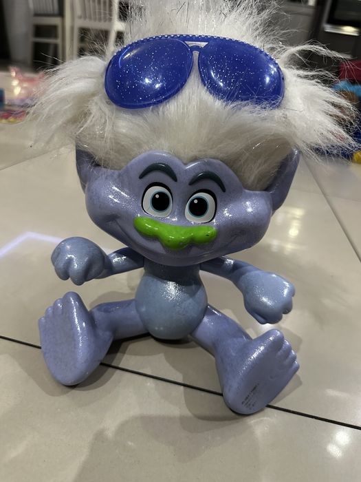 Zabawka lalka Troll Gwidon Diament 30 cm