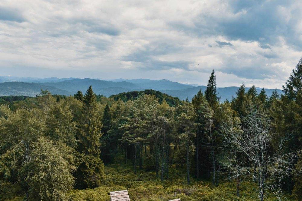 Noclegi domki letniskowe nad strumykiem Bieszczady