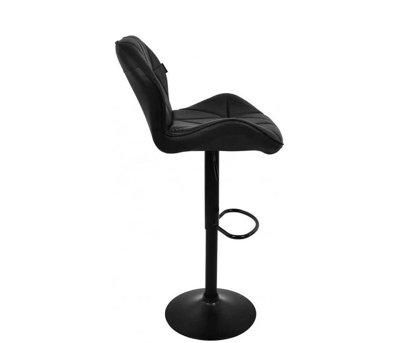 Барный стул Montana черный хокер кресло барное / Стілець барний чорний