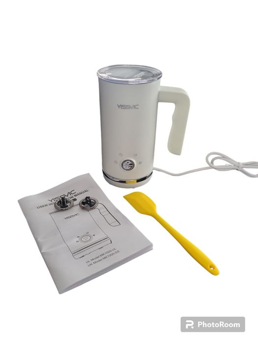 Yissvic 4-w-1 Elektryczny spieniacz do mleka