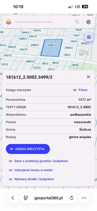 Sprzedam działkę