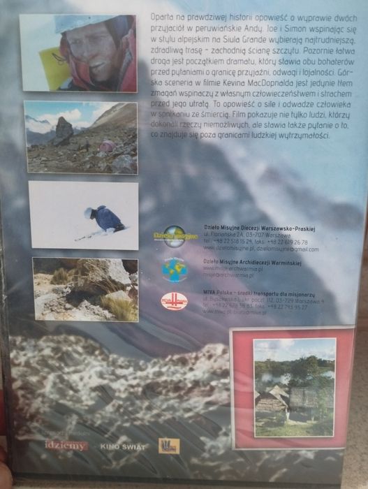 Dotknięcie pustki czekając na JoeDVD