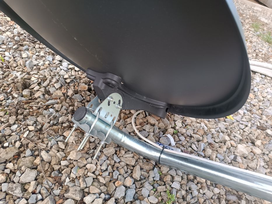Antena Cyfrowy Polsat uchwyt kabel zestaw