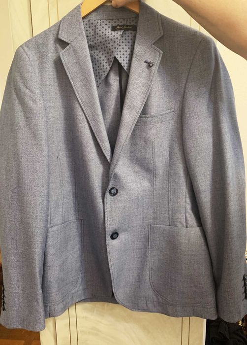 Летний пиджак на подростка 170 рост (выпускной, школа)