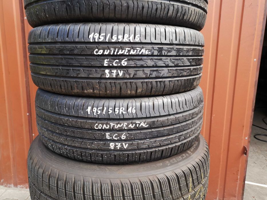 195/55 R16 87H i V - Continental Eco Contact 6 (7 sztuk)