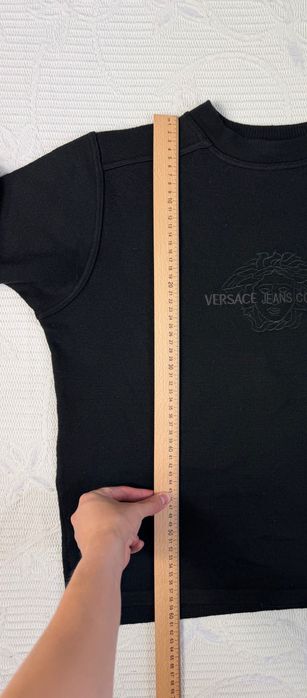 Sweter Versace Jeans Couture Meduza Big Logo Vintage 90’s 581