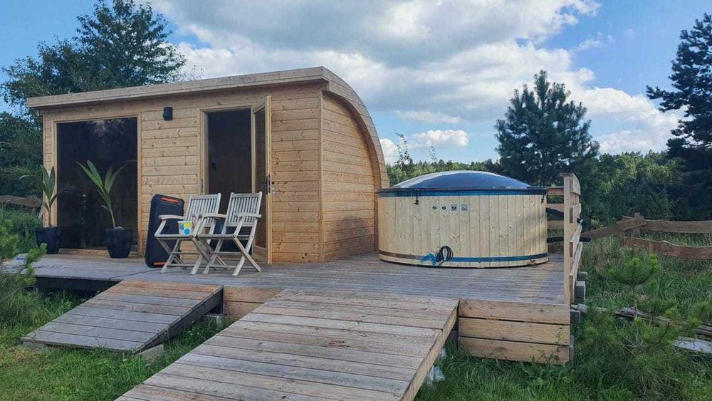 Tanie Banie z Litwy Sauny Ogrodowe Balie Kąpielowe Jacuzzi Beczka Spa