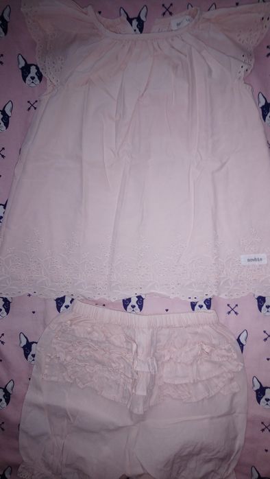 Zestaw spodenki bluzka Newbie 86