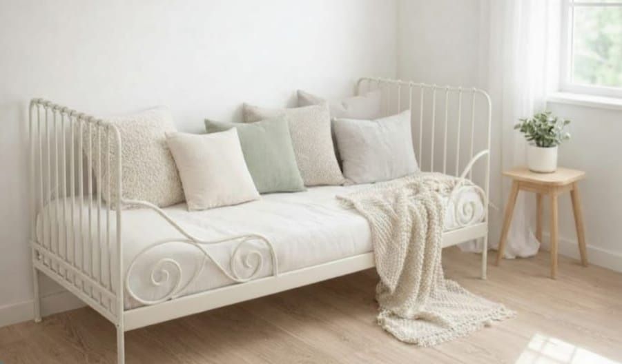 Cama extensível em metal - criança