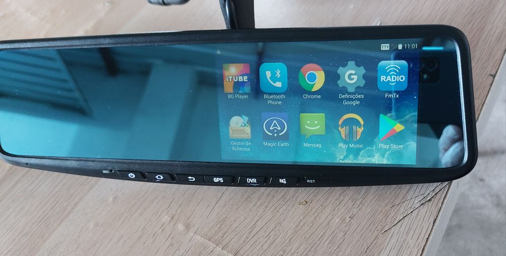 Espelho Retrovisor Android