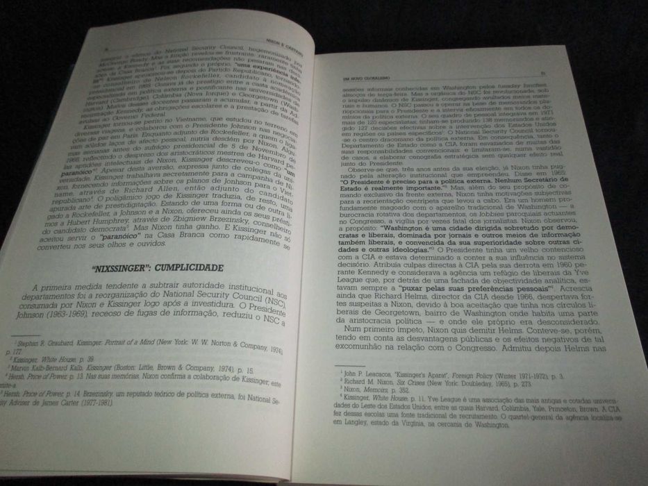 Livro Nixon e Caetano promessas e abandono José Freire Antunes