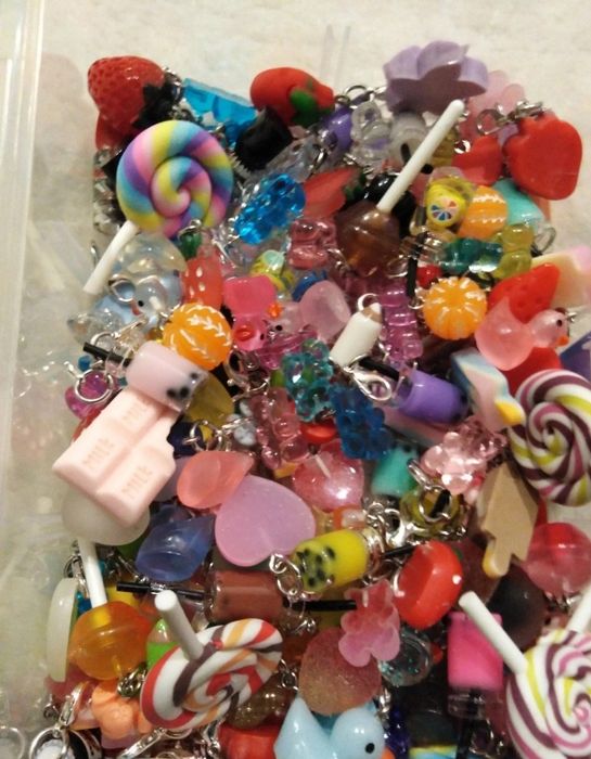 100szt charms hobby horse