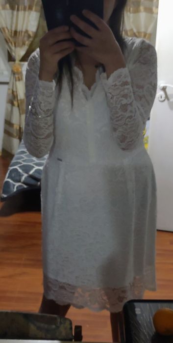 Elegancka sukienka ,,Numoco " koronka Xl