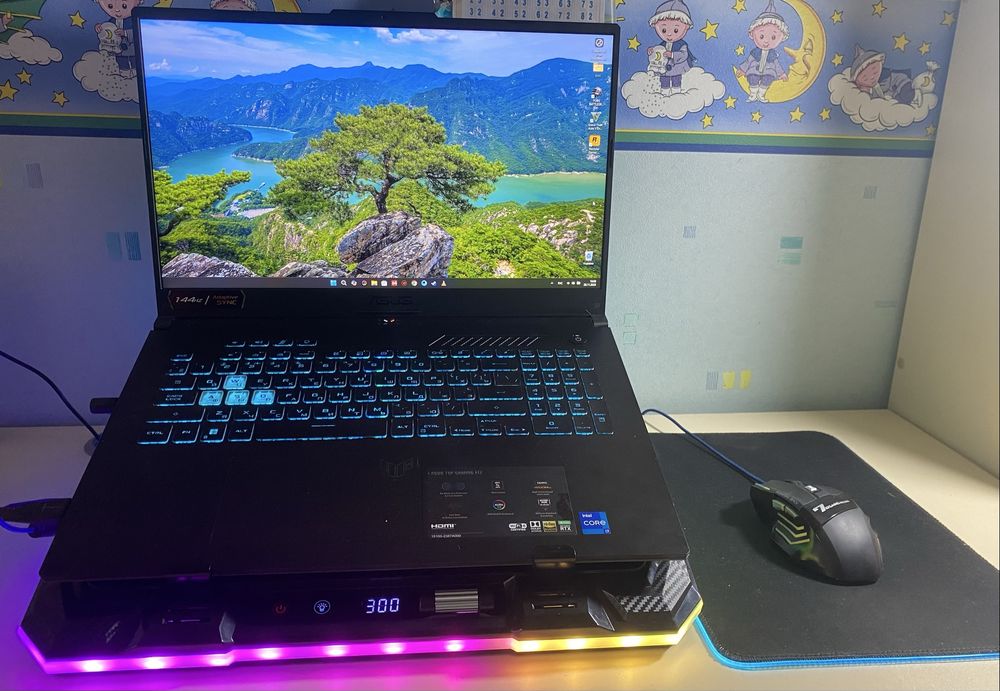 Asus tuf gaming f17/i7-12700h/RTX3060/16gbDDR5