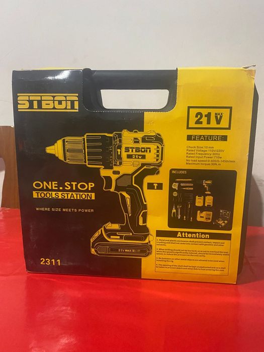 Aparafusadora  de 21v nova
