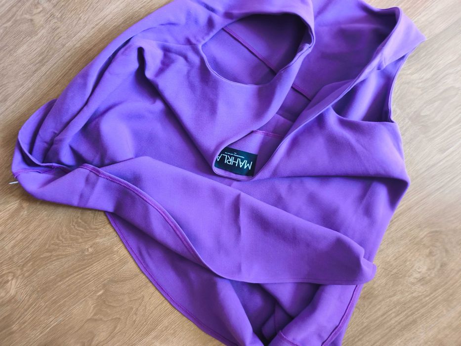 Vestido Roxo da Mahrla, made in Portugal, marca Portuguesa