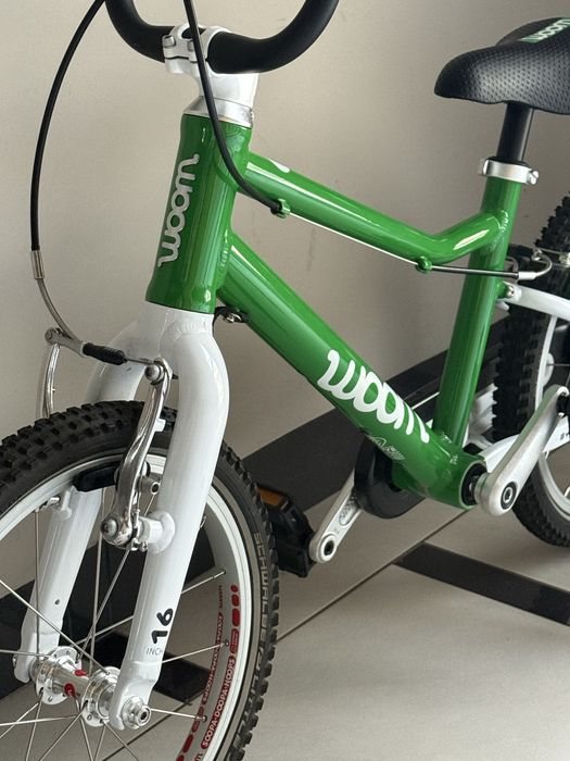 Rower Woom 3 zielony - super stan