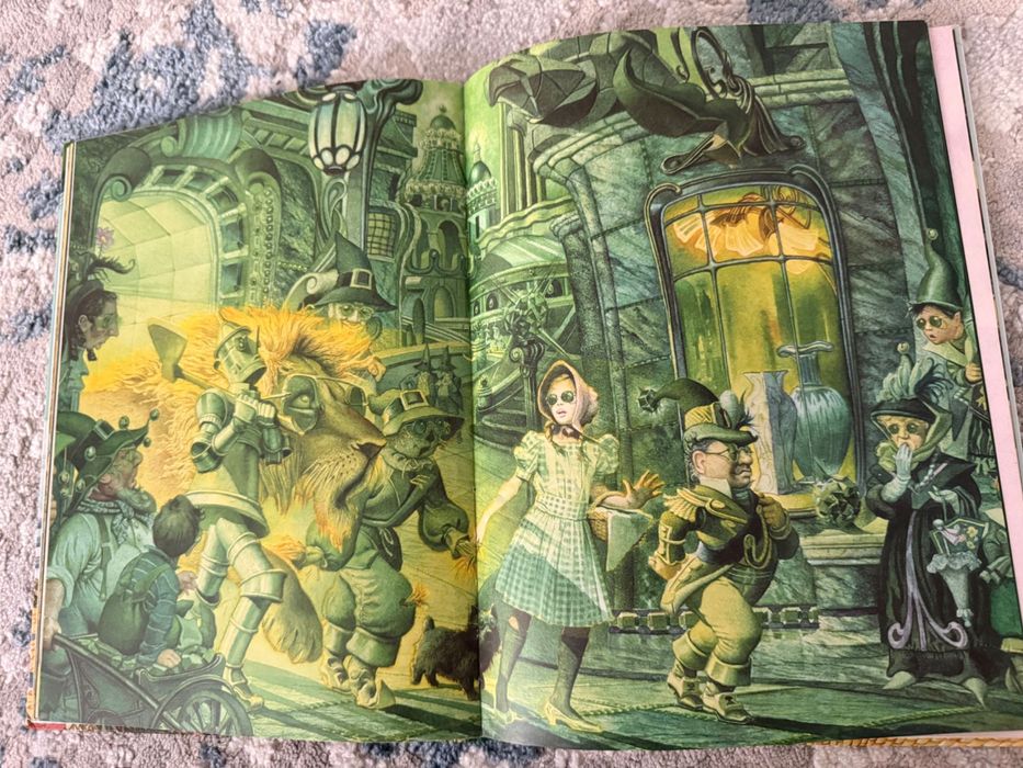 Детская книга Волшебник страны Оз Баум, Санторе