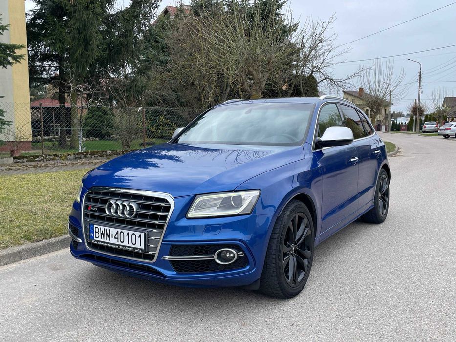 Audi SQ5 3.0 TDI 313KM 2016r Quattro, Półskóry, Panorama, Navi BiXenon