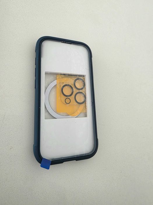 Capa Miracase iPhone 15 Pro Glass+ 360 MagSafe - Nova