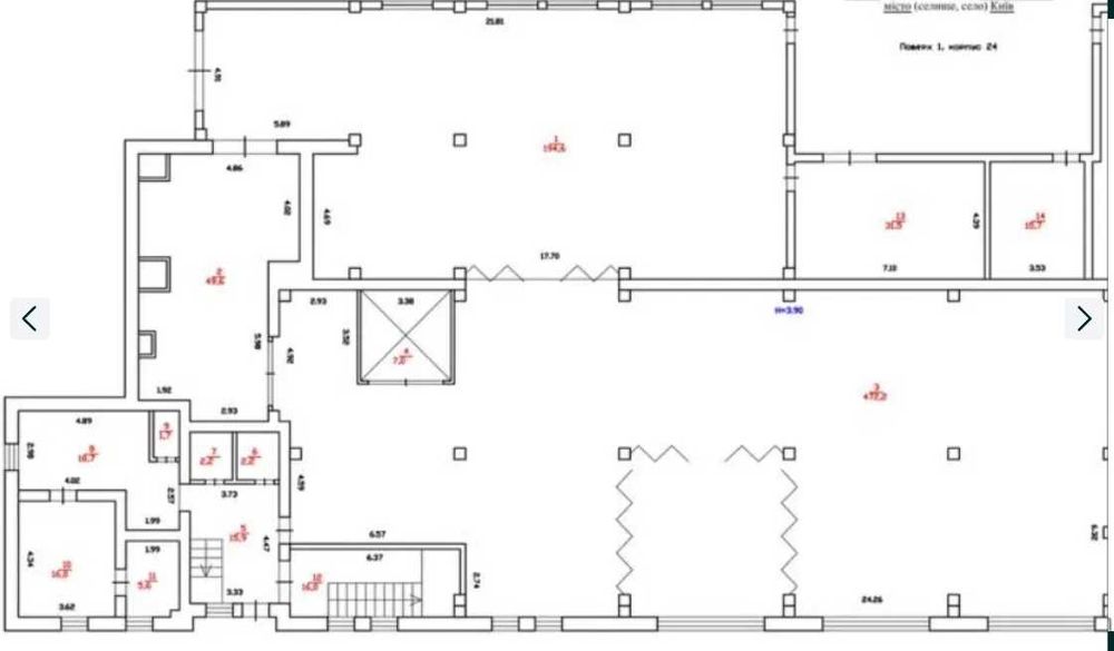 Продаж виробничого приміщення 1700м2, метро Лівобережна.
