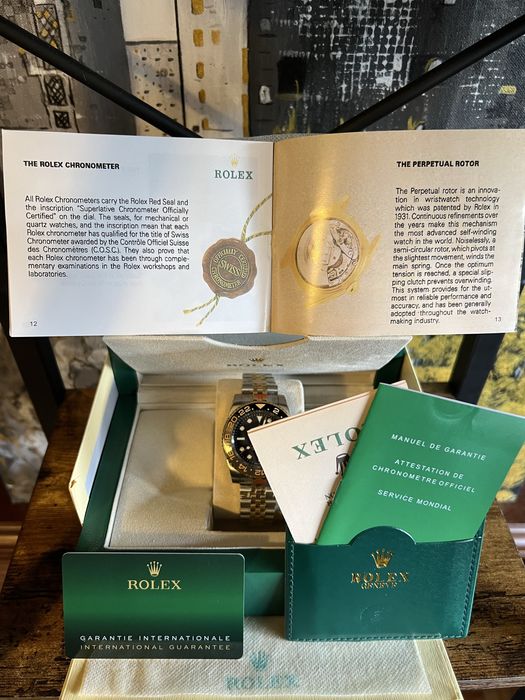 Rolex GMT B/Tone Date Just 41mm