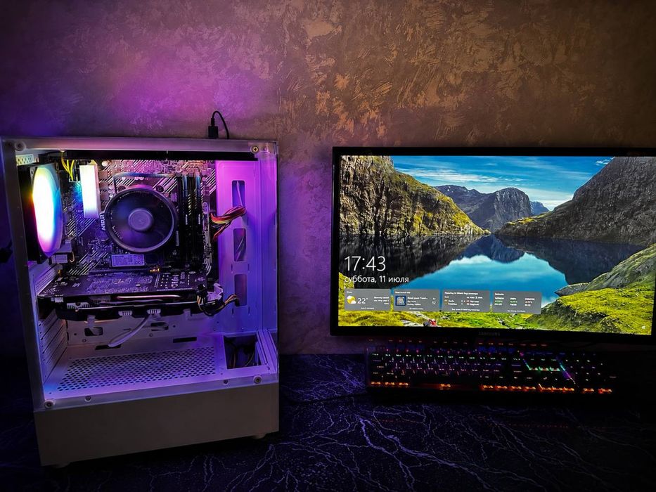 Ігровий компютер Ryzen 5 GTX 1060 6GB 16 GB ssd m2 500gb