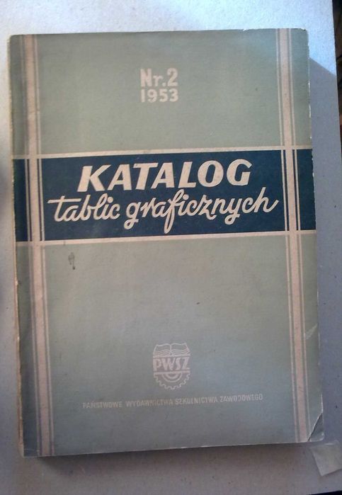 katalog tablic graficznych nr 2 1953