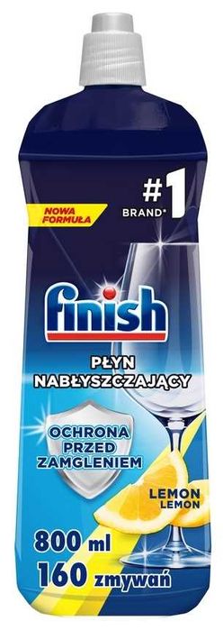 Finish płyn nabłyszczający shine&protect 800 ml cytrynowy