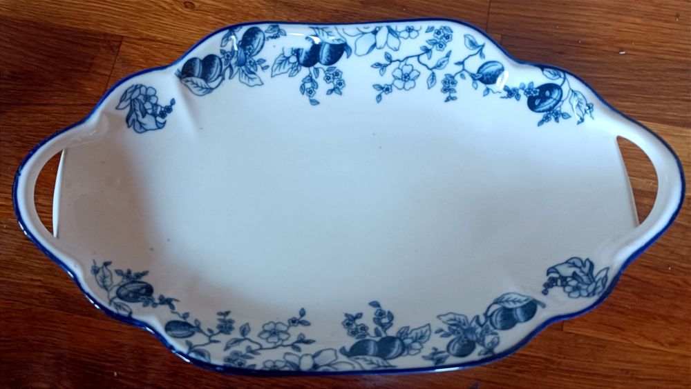 Półmisek ceramiczny vintage – 30 x 17 cm
