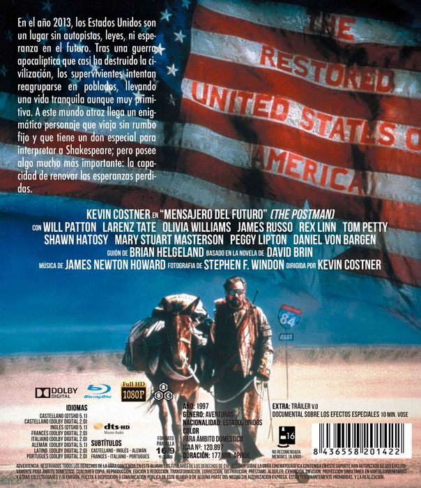 Blu-Ray's - Kevin Costner