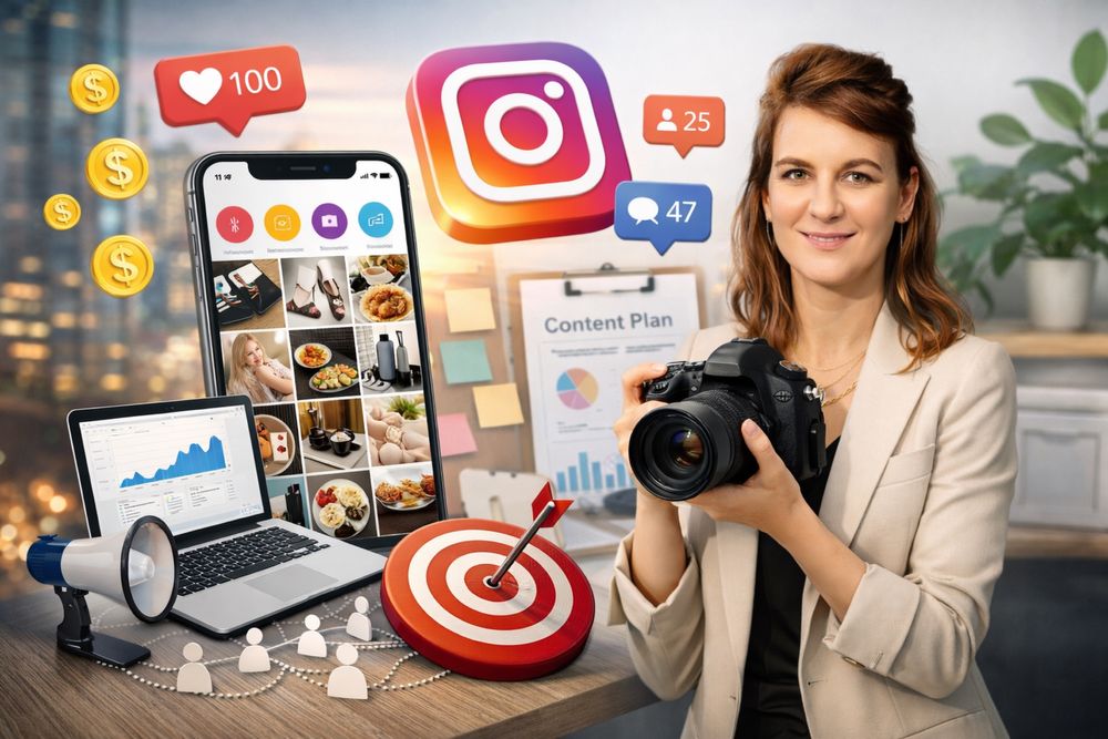 Instagram для бізнесу під ключ | Контент, реклама, зйомка