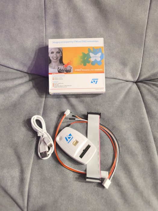 Программатор-отладчик ST-Link V2 / для STM8, STM32