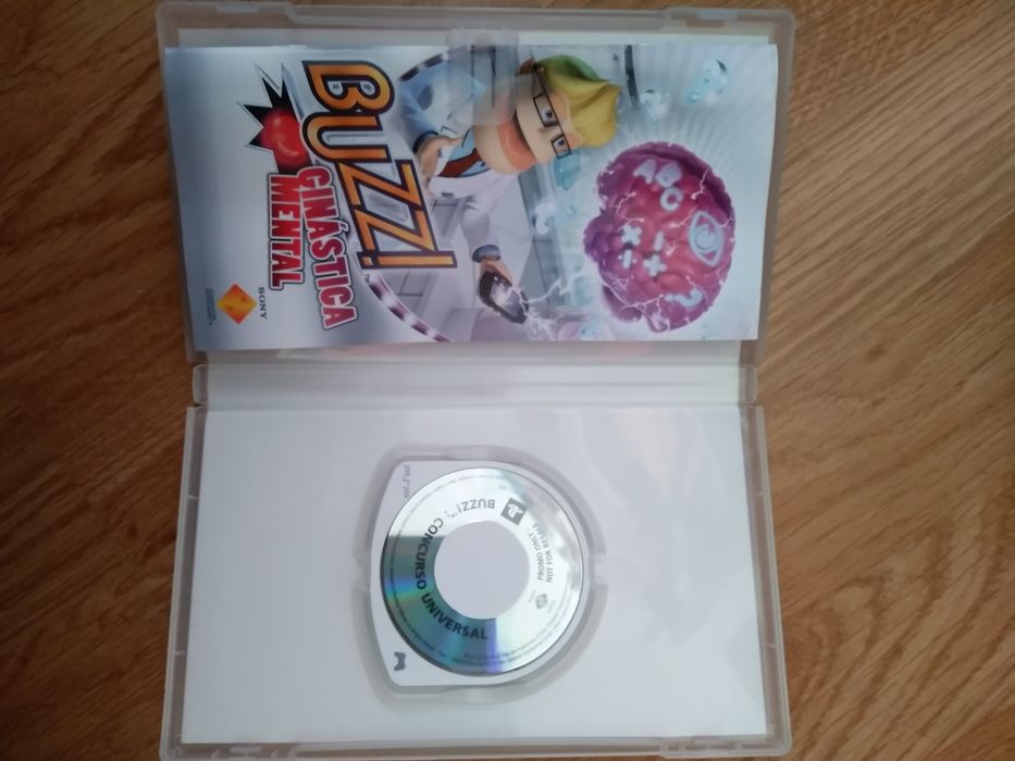 Jogo PSP Buzz Ginástica Mental