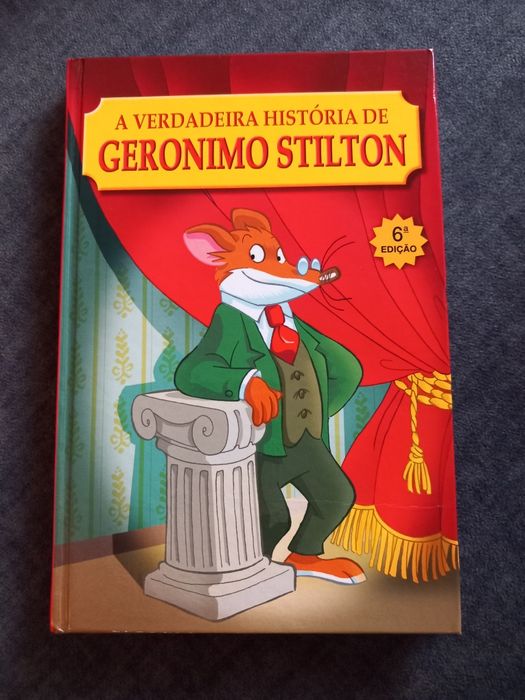 A Verdadeira História de Geronimo Stilton - NOVO