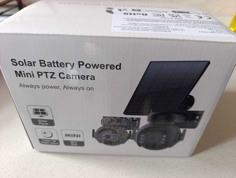 Câmara 4G 5 MP rotativa, nova