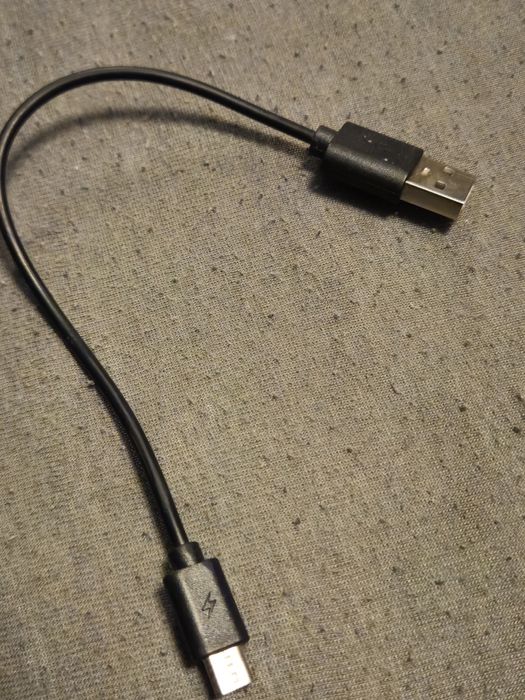 Kabel micro USB czarny