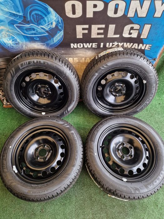Koła zimowe 16 5×108 Ford Focus Mondeo S-Max C-max Ecosport Turneo Komplet Orginał Nowe czujniki