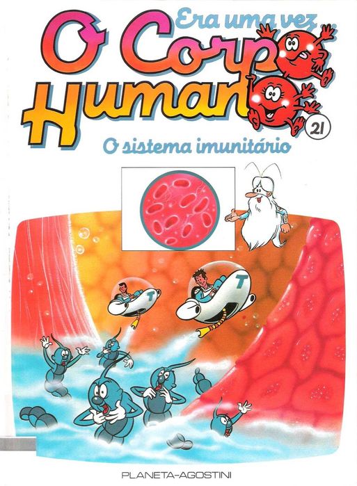 Livros coleção Era Uma Vez  o Corpo Humano da Agostini