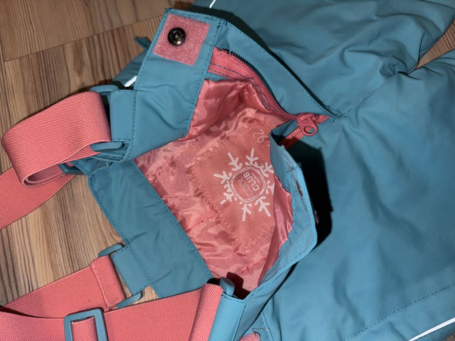 Komplet na śnieg kombinezon narciarki Smyk 86 92
