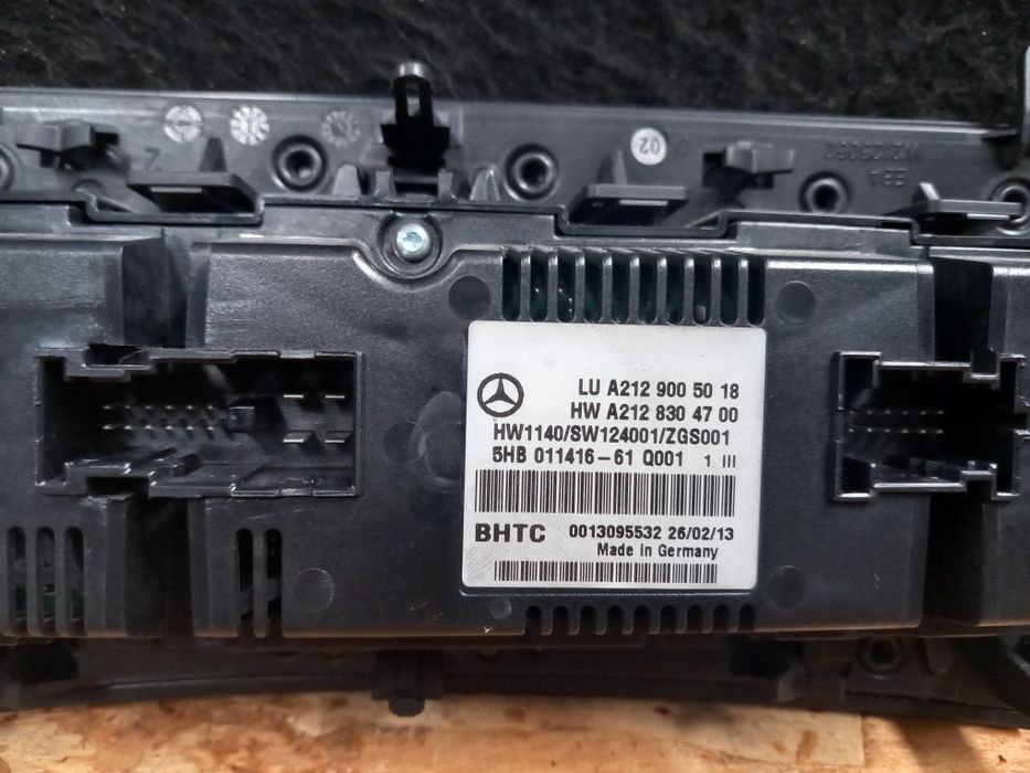 Comando sofagem Mercedes Classe E W212