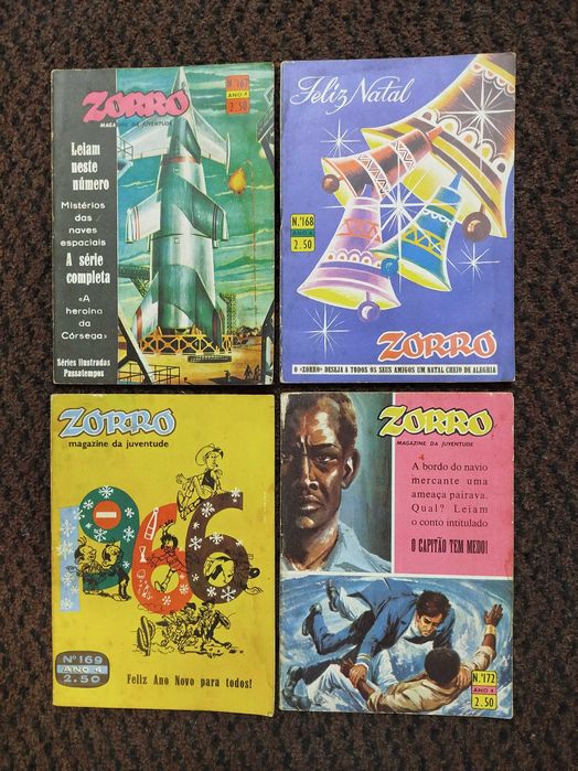 Lote de Banda Desenhada "Zorro"