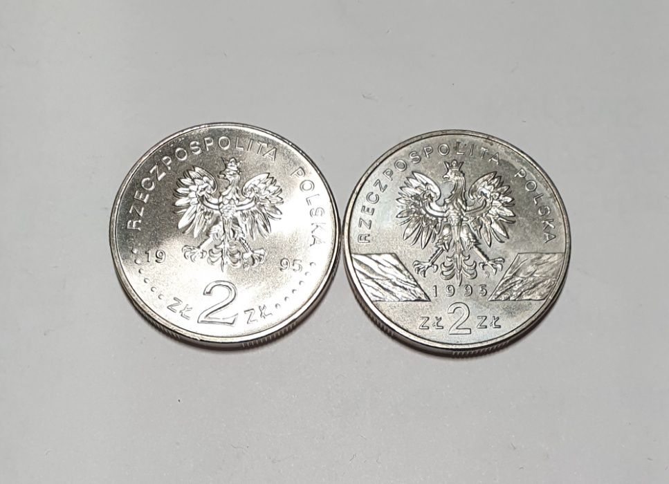 Monety kolekcjonerskie - 2 zł (1995) Sum i 2 zł (1995) Katyń